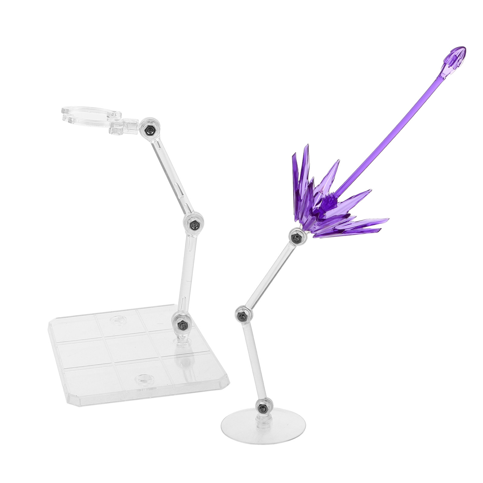 Action Figure Stand - 2Pcs Clear Action Figure Stand with