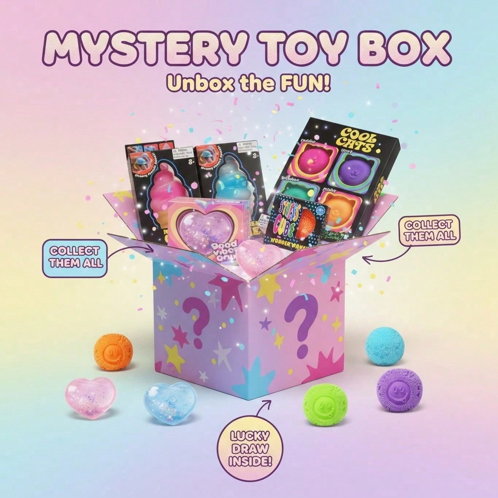 100+Pcs Sensory Squishy Blind  - Mystery Box Blind Bag 评论和价格