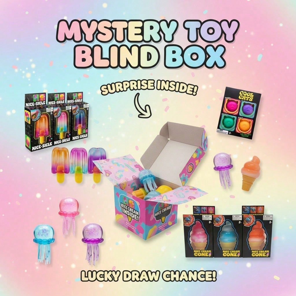 100+Pcs Sensory Squishy Blind  - Mystery Box Blind Bag 评论和价格