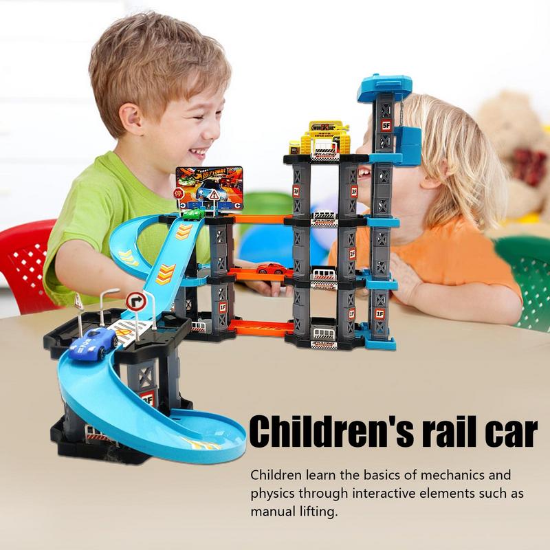 Car Racing Track Ramp Toy Chil - Hot Wheels Car Track Sets 评论和价格