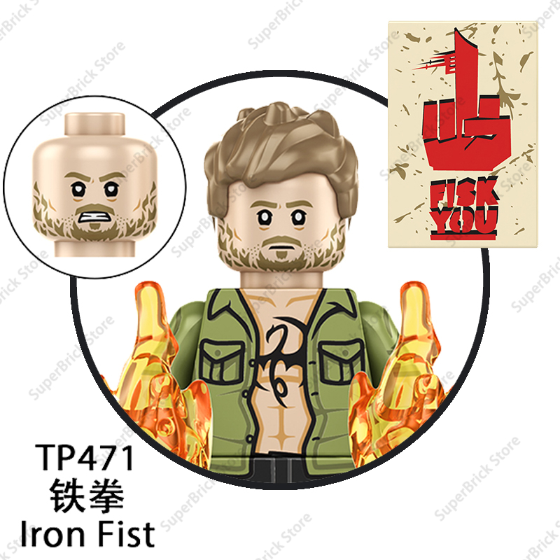 TP1058 Marvel Super Hero Dared - Lego Minifigure Holder 评论和价格